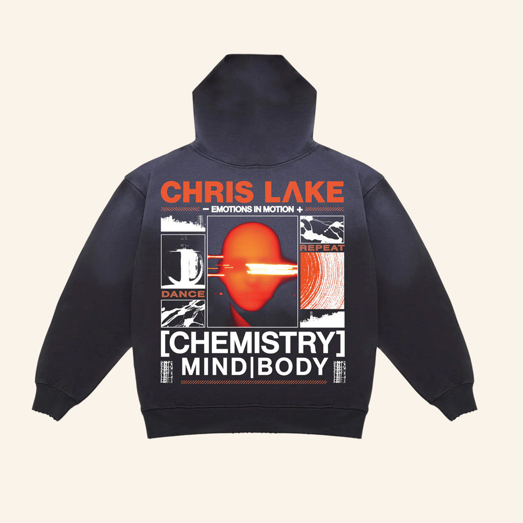 Chris Lake Merch Chemistry Mind Body Hoodie Chemistry Album Tour 2025 Apparel Fan Merch