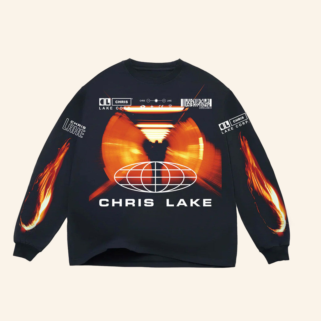 Chris Lake Merch Chemistry Tunnel Long Sleeve Shirt Chemistry Album Tour 2025 Apparel Fan Merch
