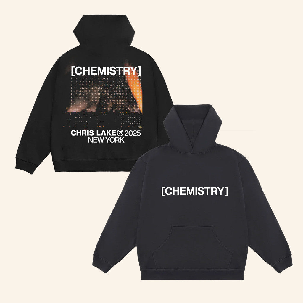 Chris Lake Merch New York Show Image Hoodie New York Chemistry Album Tour 2025 Apparel
