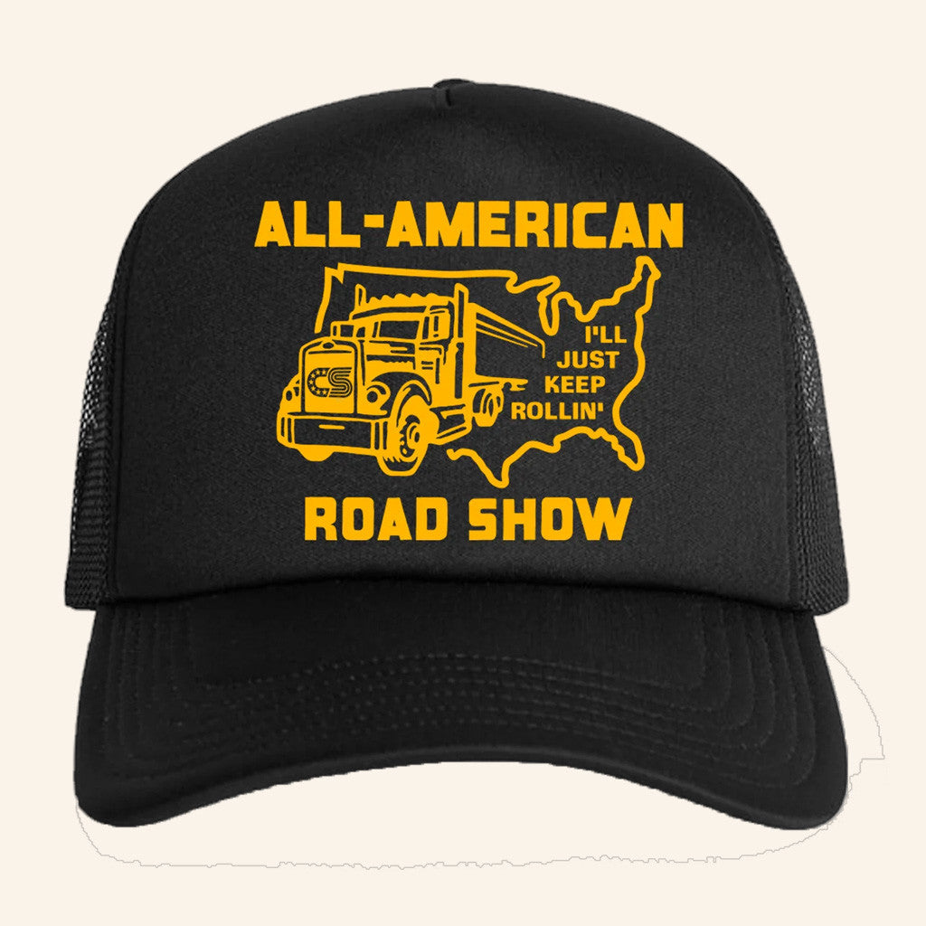 Chris Stapleton Merch All-American Road Show Trucker Hat Gifts For Besties