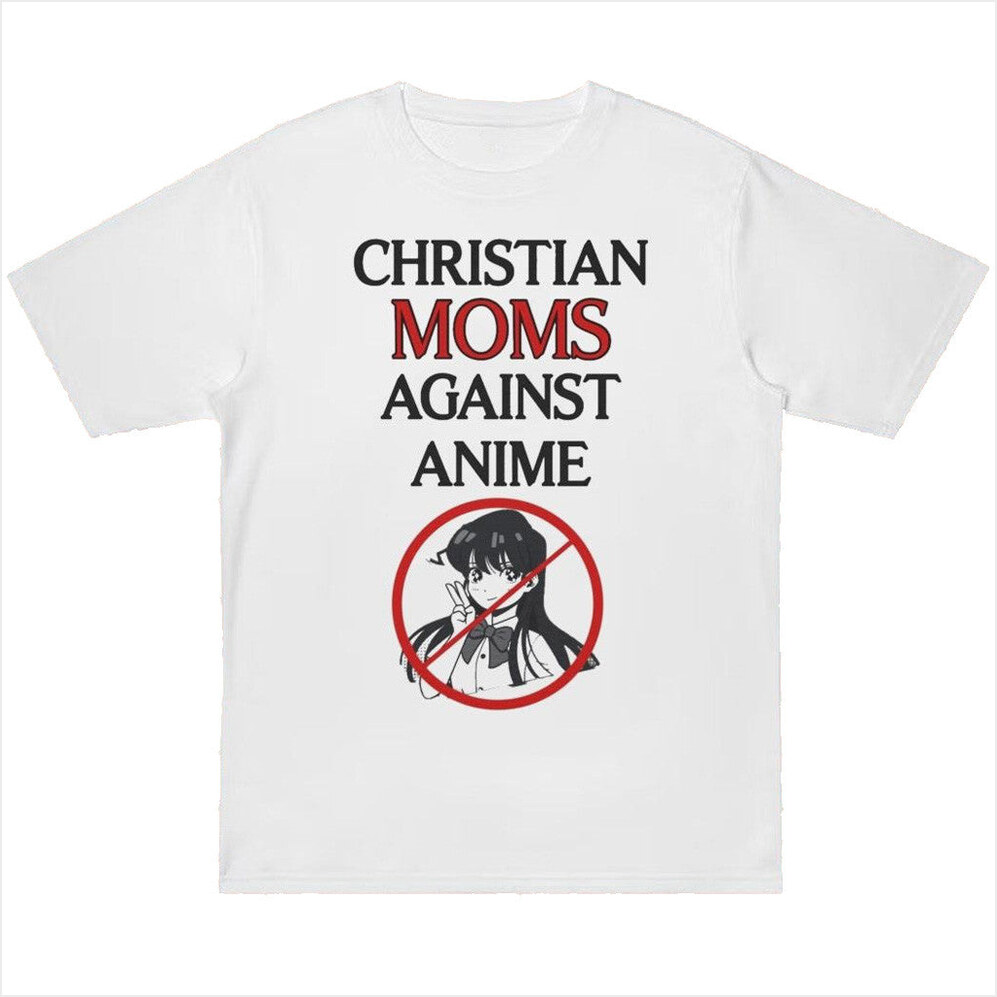 Christian Mom Against Anime shirt Death By Marty Mar Merch Present For Husband
