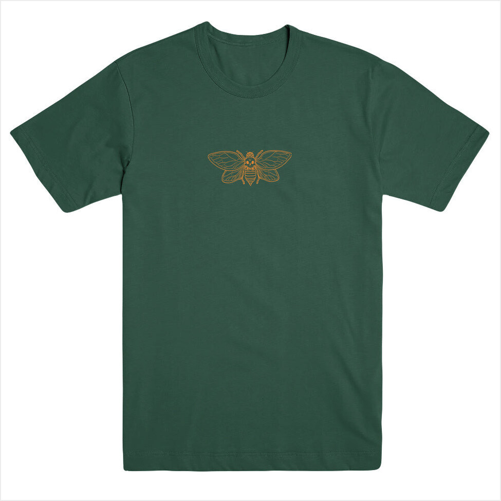 Cicada Embroidered Shirt Landmvrks Merch Landmvrks Shirt Father'S Day Best Friend Gifts