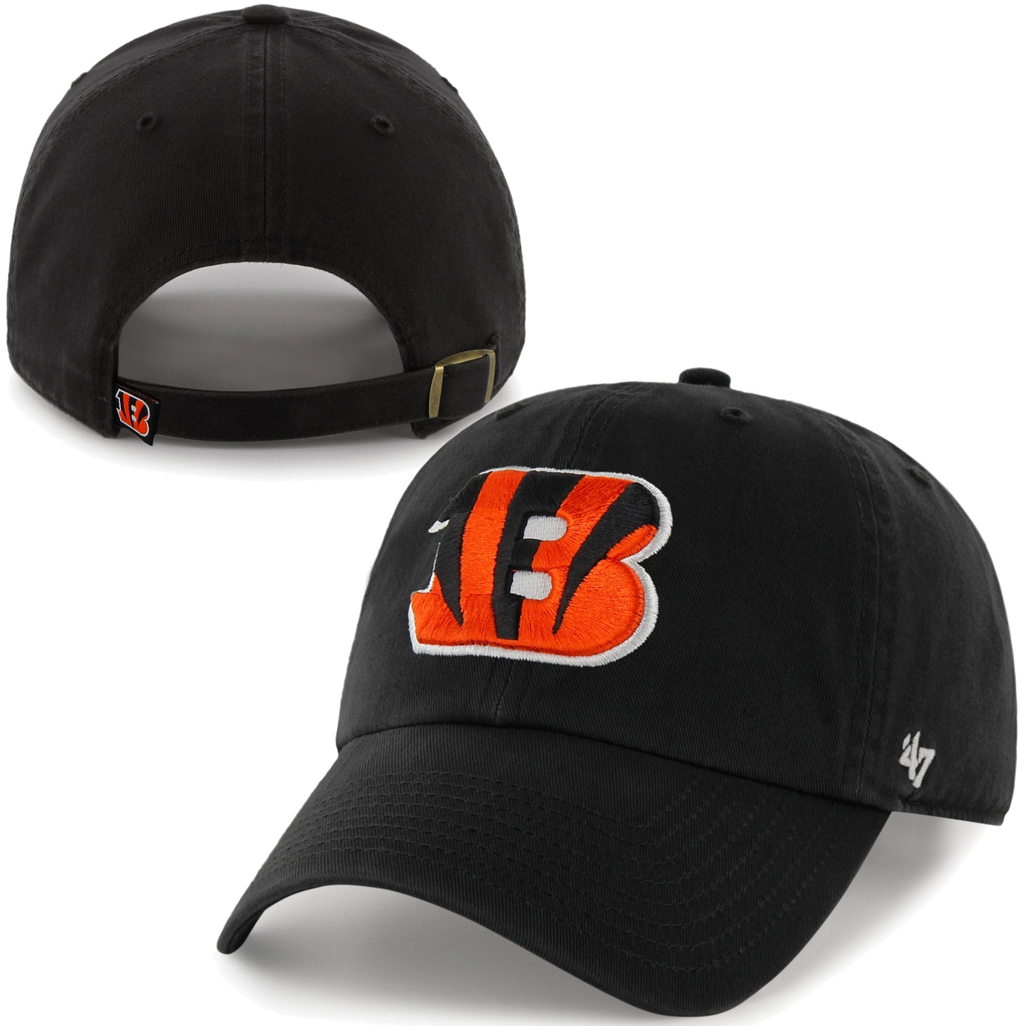 Cincinnati Bengals 47 Brand Black Hat Embroidered Hat Good Gifts For Boyfriend