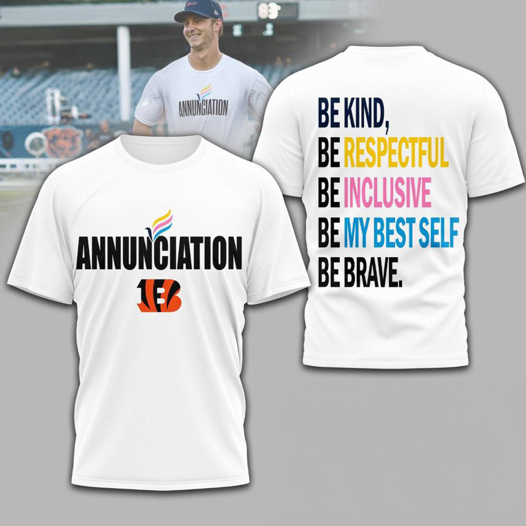 Cincinnati Bengals NFL Annunciation 2025 Shirt Bengals Merch Best Gifts For Football Fans