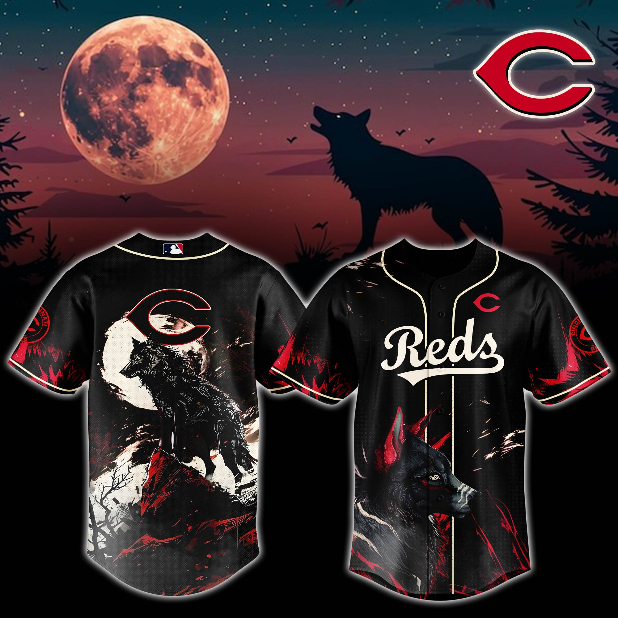 Cincinnati Reds Mlb X Worf Baseball Jersey For Fans
