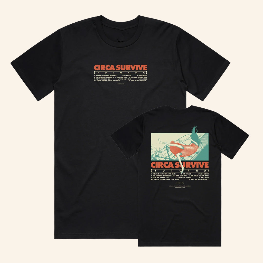 Circa Survive Merch Juturna Tracklist Shirt Gifts For Besties