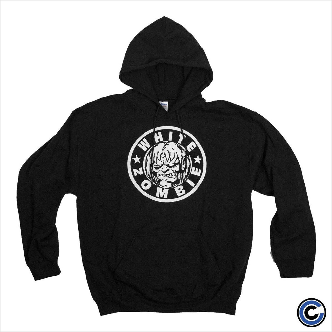 Circle Logo Hoodie White Zombie Merch White Zombie Hoodie Best Friend Birthday Gifts