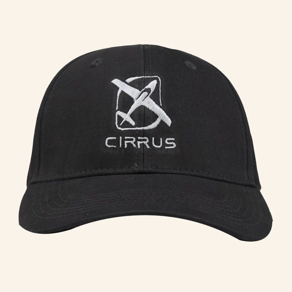 Cirrus Aircraft Merch No Button Pilot Embroidered Hat Gifs For Dad