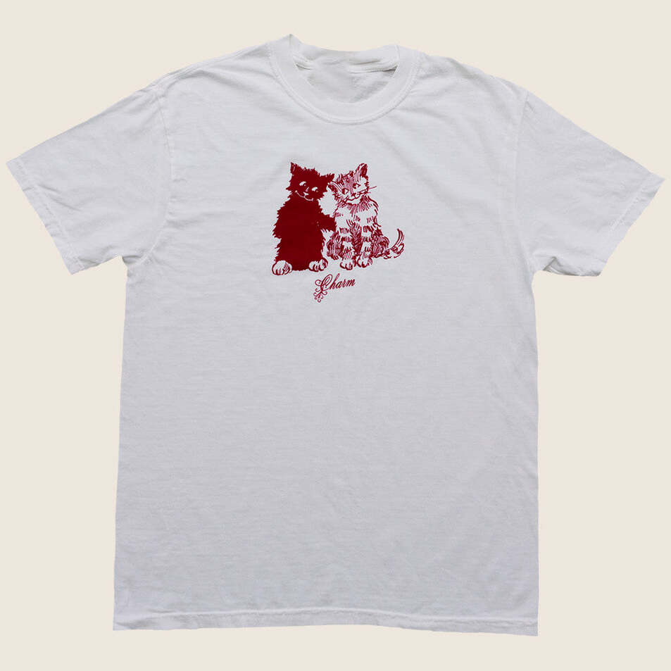 Clairo Charm Merch Charm Cats T-Shirt Gifts For Him Her Birthday Gifts For Best Friend