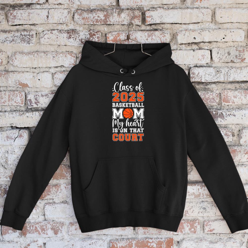 Class Of 2025 Basketball Senior Mom Basketball Senior Mama Hoodie