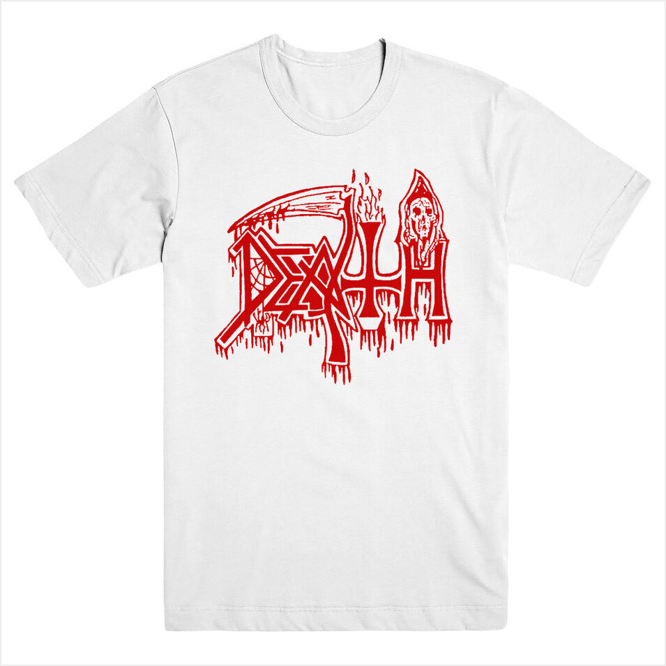 Classic Logo White Shirt Death Merch Death Shirt Father'S Day Birthday Gifts For Husband