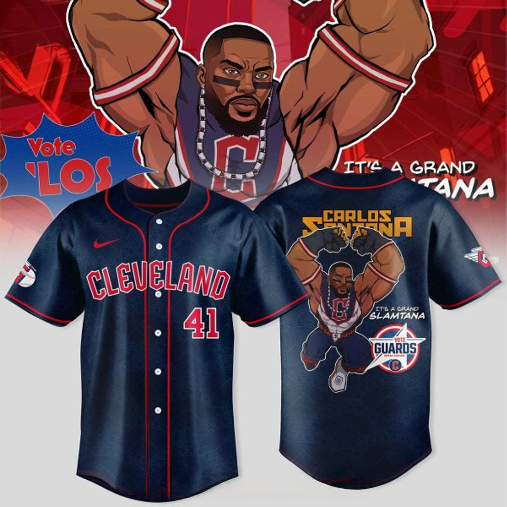 Cleveland Guardians Power All-Star Vote Los Navy Jersey Cleveland Guardians Merch