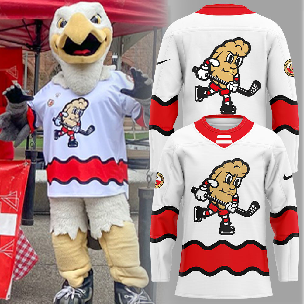 Cleveland Monsters Pierogies Uniform Jersey Best Gifts For Hockey Lovers