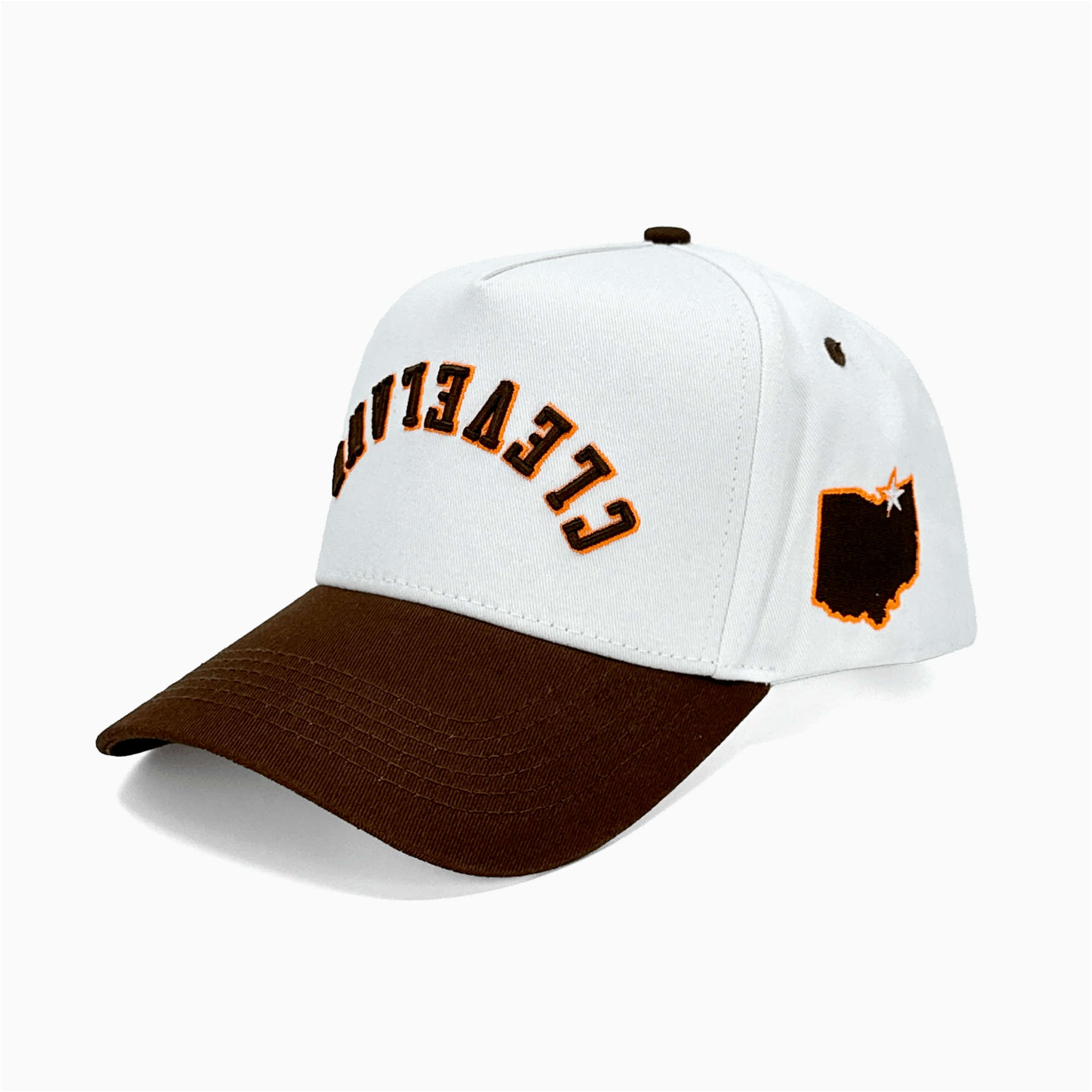 Cleveland Upside Down Hat Trend Cleveland Reversed Hat Cleveland Merch Good Father's Day Presents