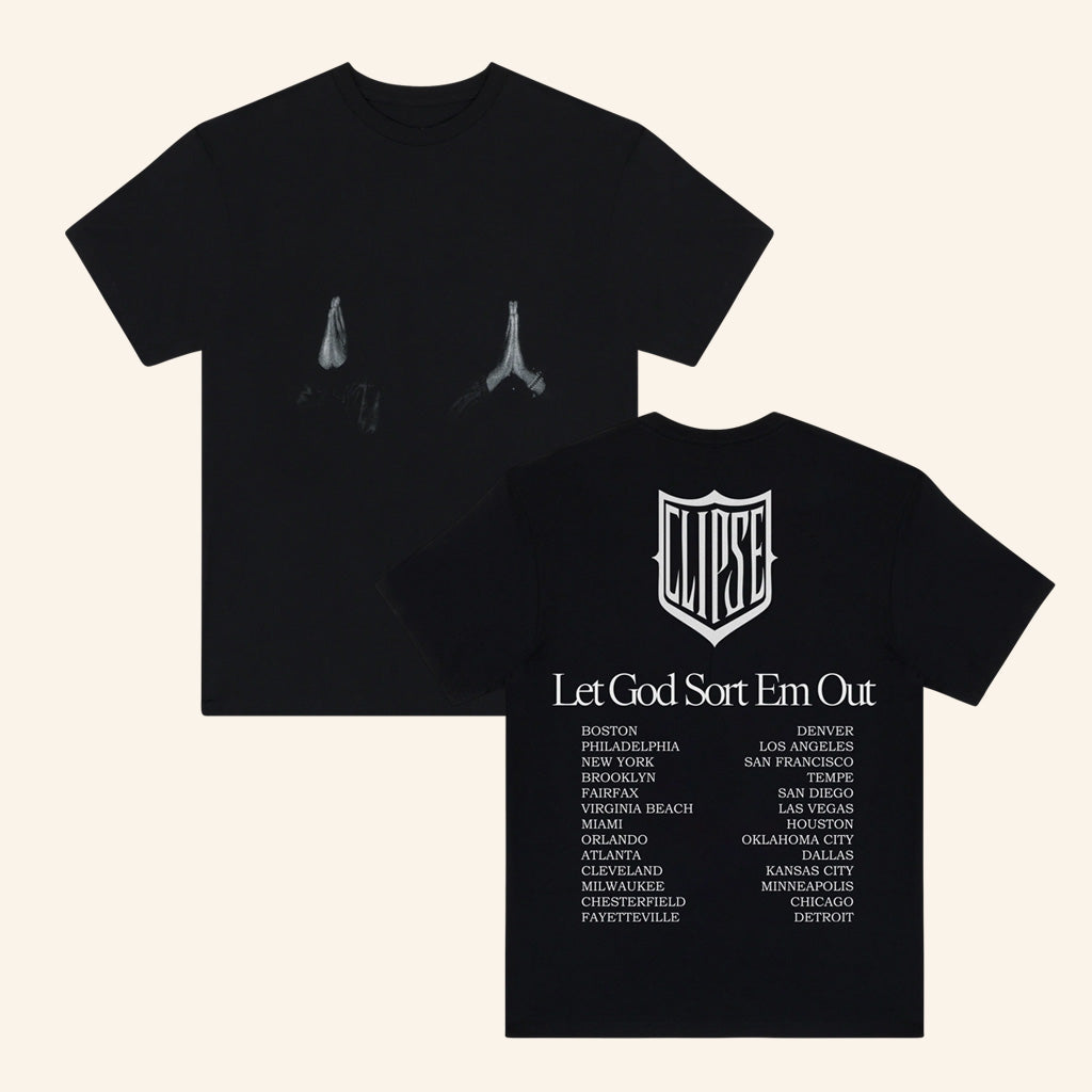 Clipse Merch Let God Sort Em Out Prayer Shirt Gifts For Dad