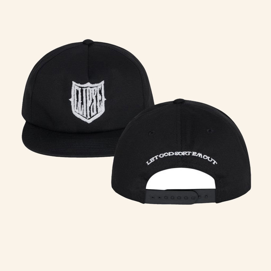 Clipse Merch Let God Sort Em Out Tour Logo Snapback Hat Embroidered Gifts For Dad