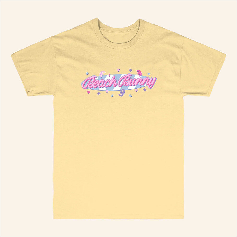 Clueless Yellow T-Shirt Beach Bunny Merch Birthday Gifts For Wife Gifts For BFF