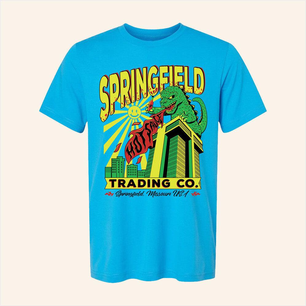 Co Springzilla T-Shirt Springfield Trading Merch Gift Ideas For Besties Gifts For Best Friend