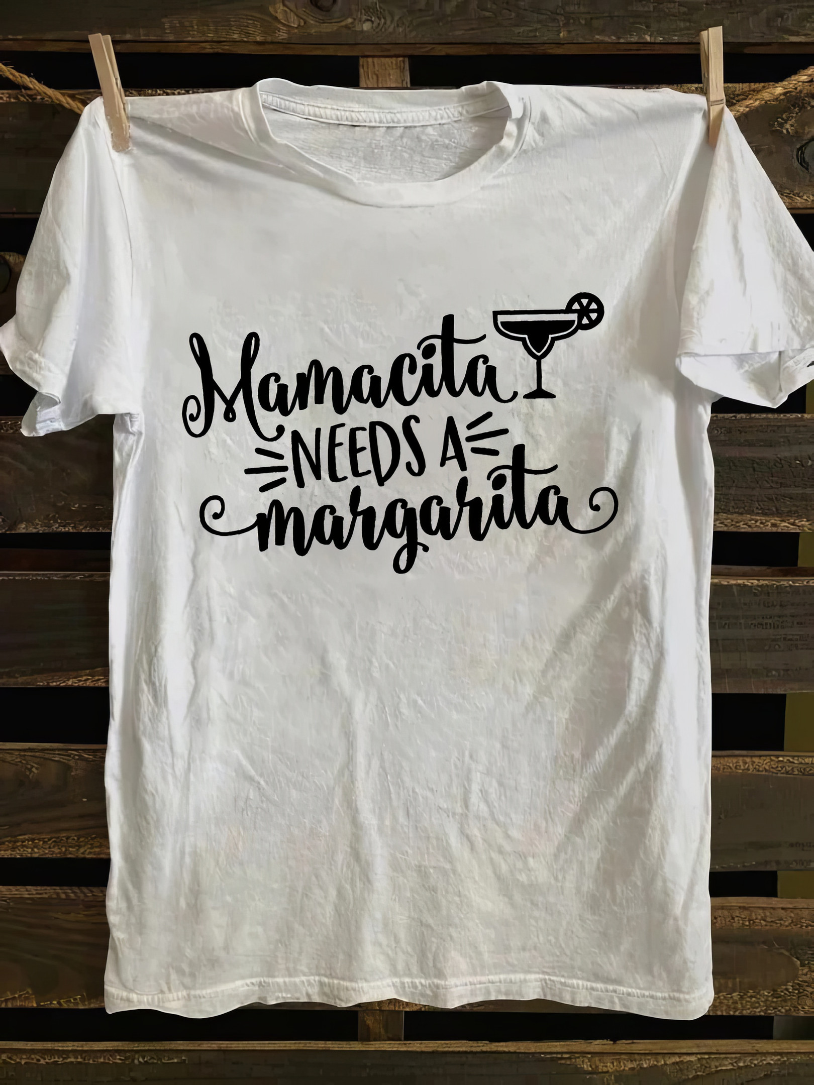 Cocktail Mamacita Needs A Margarita T-Shirt Cocktail Gifts Ideas