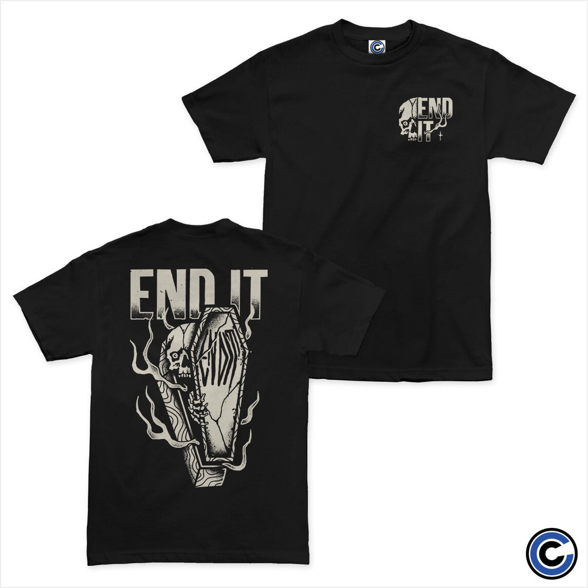 Coffin Shirt End It Merch End It Shirt Birthday Gifts For Besties Christmas Presents