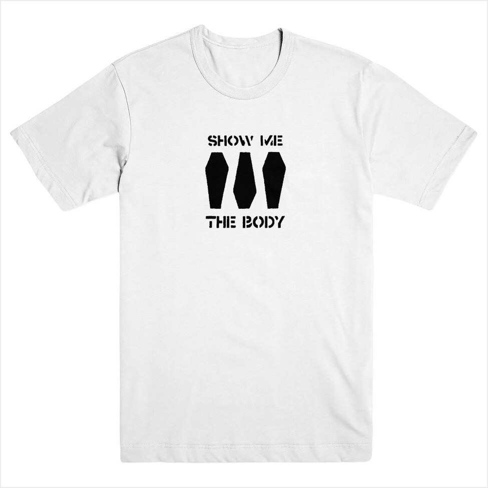 Coffins White Shirt Show Me The Body Merch Show Me The Body Shirt Father'S Day Gifts For Metal Music Lovers