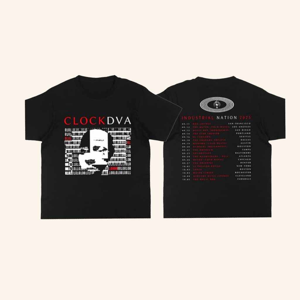 Cold Waves Merch Clock DVA 2025 Tour Shirt Gift Ideas For Music Lovers