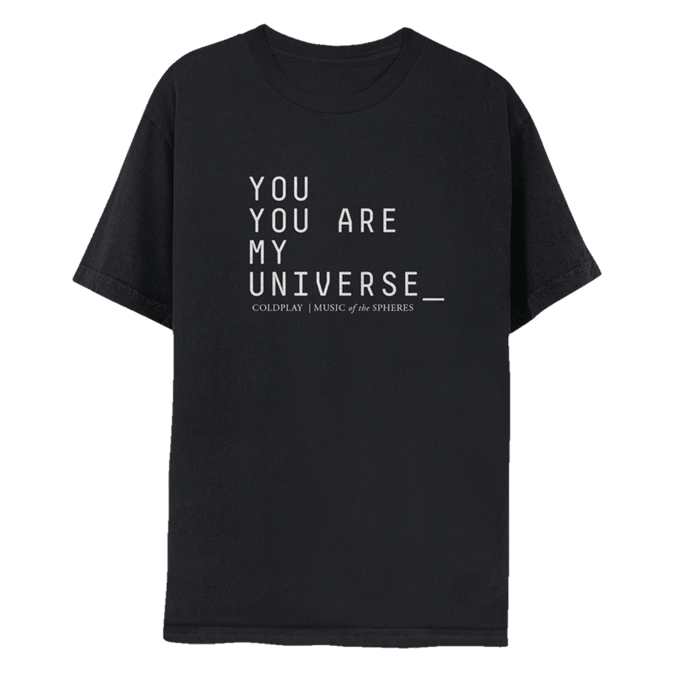 Coldplay Tour 2025 Shirt You Are My Universe Gift Tee Thoughtful Present For Music Loving Dad