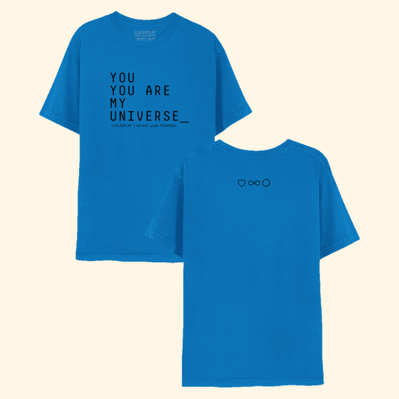 Coldplay You Are My Universe Shirt Tour 2025 Tee Music Gifts For Swifties And Fans Alike