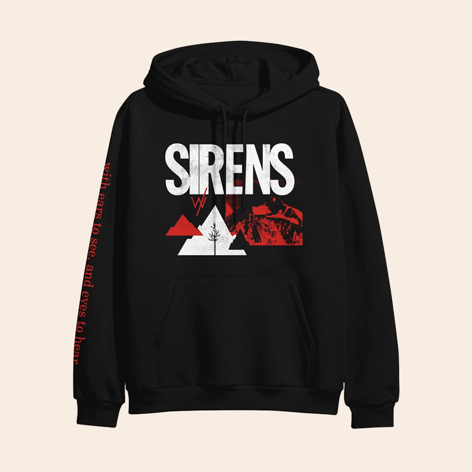 Collage Black Hoodie Sleeping With Sirens Merch First Fathers Day Gift BFF Birthday Gifts Ideas