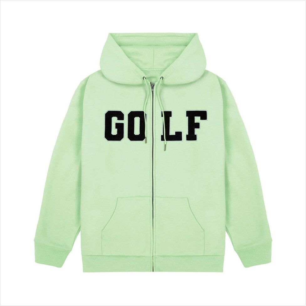 Collage Cord Zip Hoodie Tyler The Creator Merch Golf Wang Merch Birthday Gifts For Best Friend