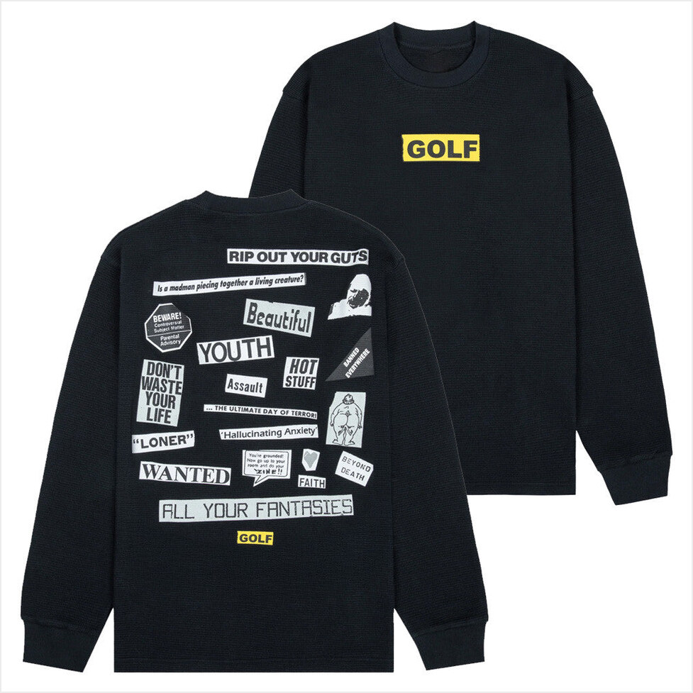 Collage Long Sleeve Shirt Tyler The Creator Merch Golf Wang Merch Best Friend Birthday Gifts