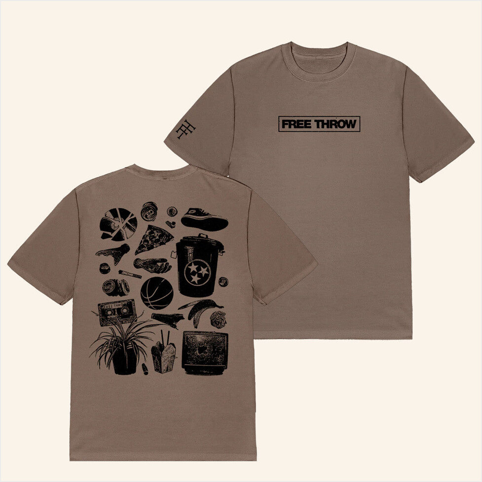 Collage T-Shirt Free Throw Band Merch Birthday Gifts For Husband BFF Gifts Christmas Presents