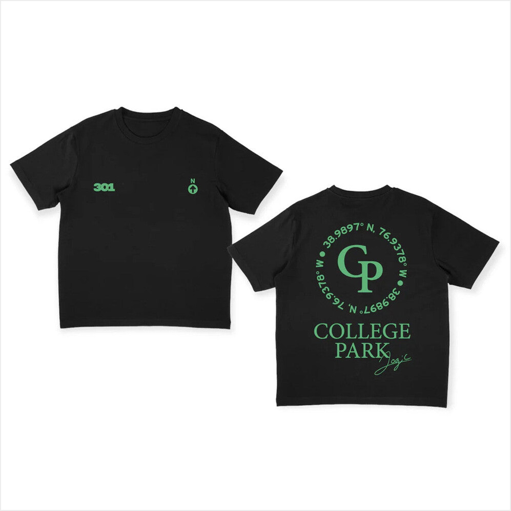 College Park 301 T-Shirt Logic Merch Best Birthday Gifts For Boyfriend Gifts For Friends