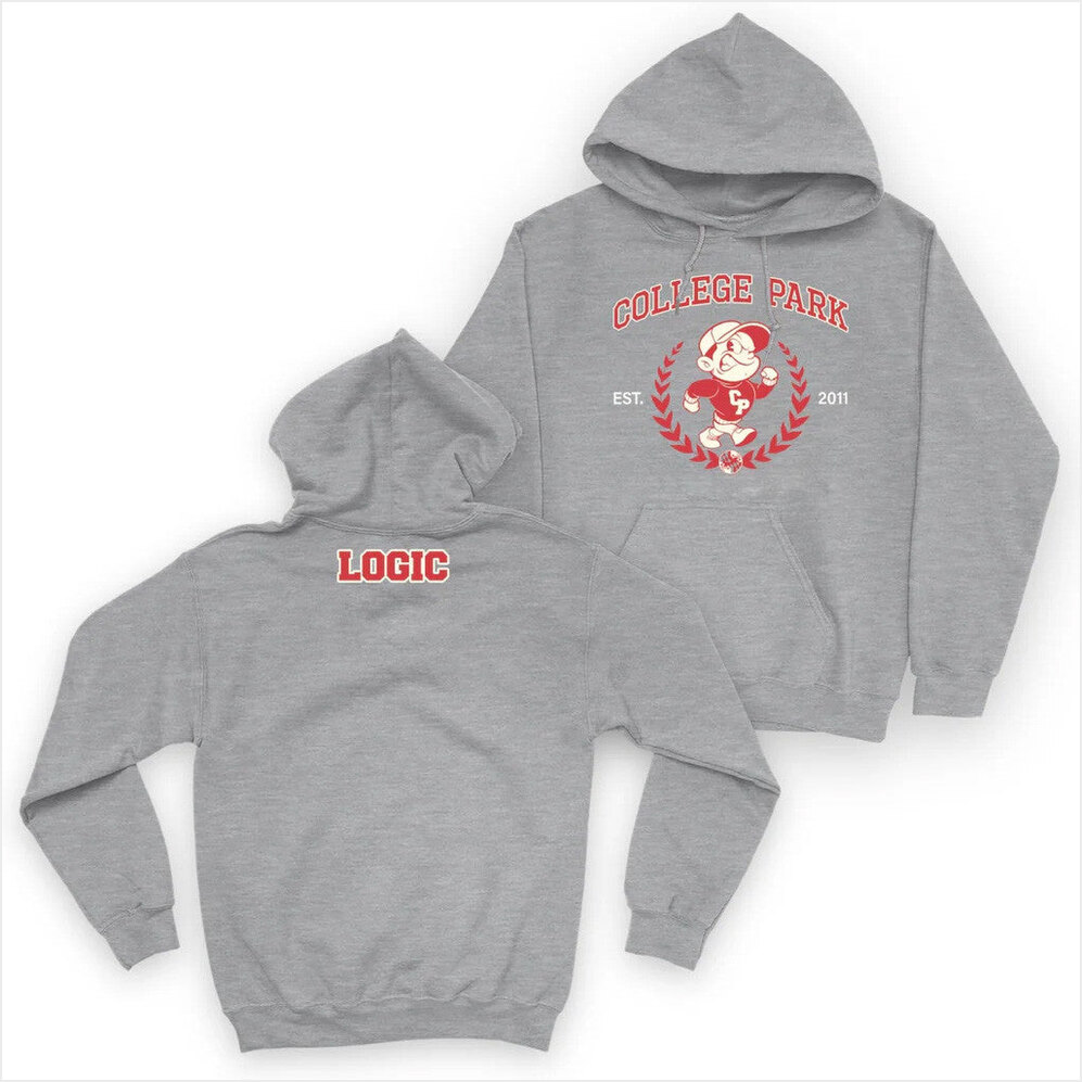 College Park Collegiate Hoodie Logic Merch Birthday Gift Ideas Christmas Presents