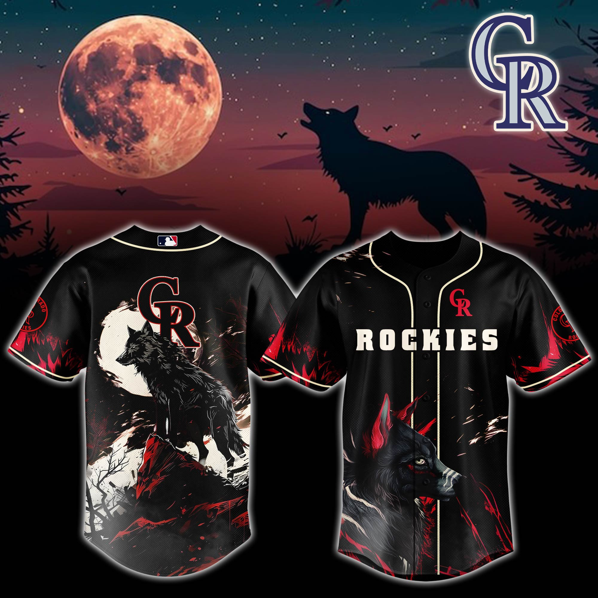 Colorado Rockies Mlb X Worf Baseball Jersey For Fans