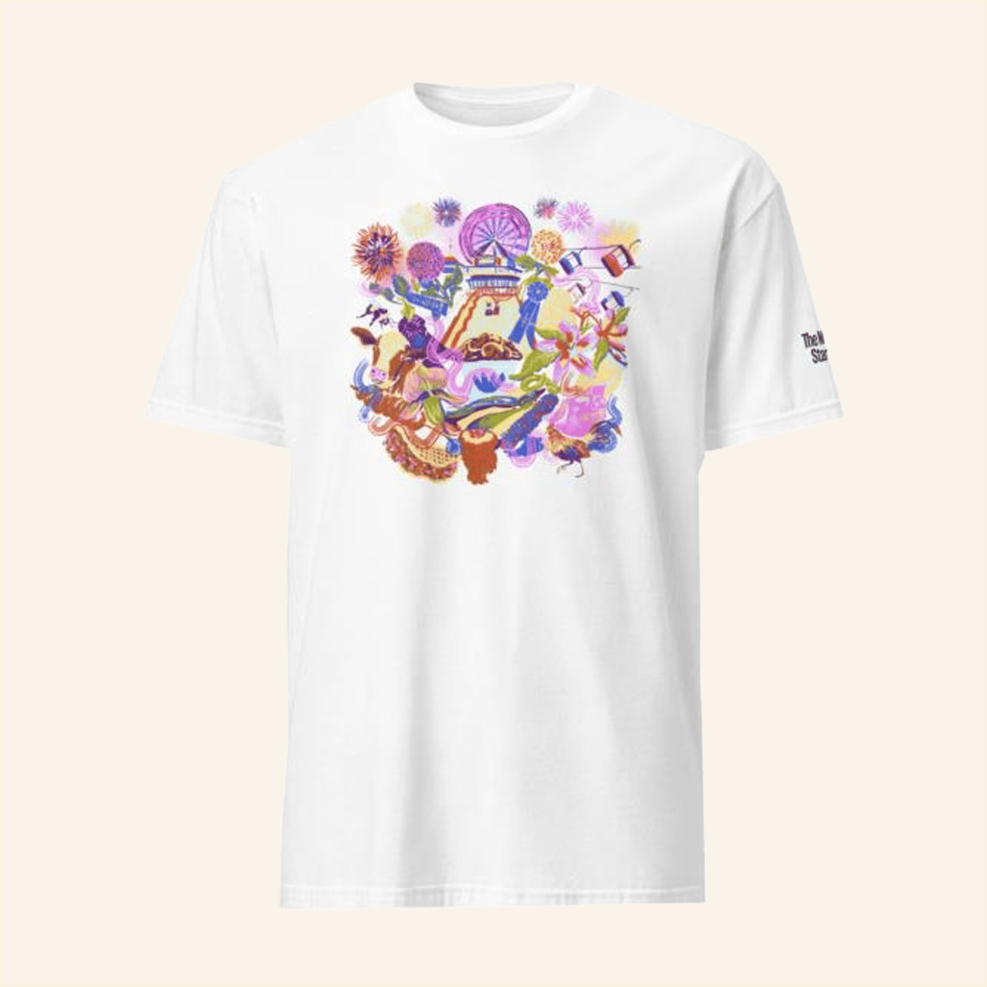 Colorful Fair T-Shirt Strib Merch Present For Husband Birthday Gifts For Friends