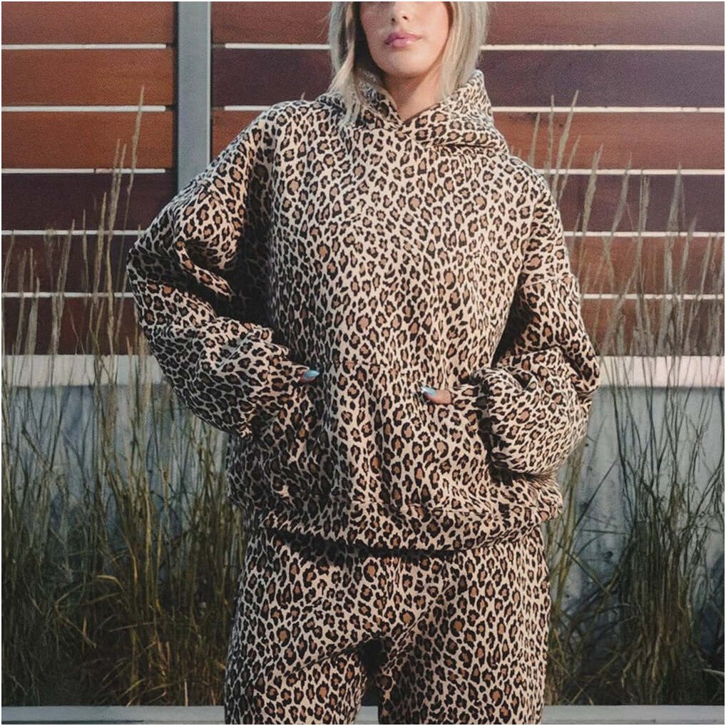 Comfort Leopard Hoodie Best Gifts For Girlfriend Birthday Gifts For Besties Christmas Presents