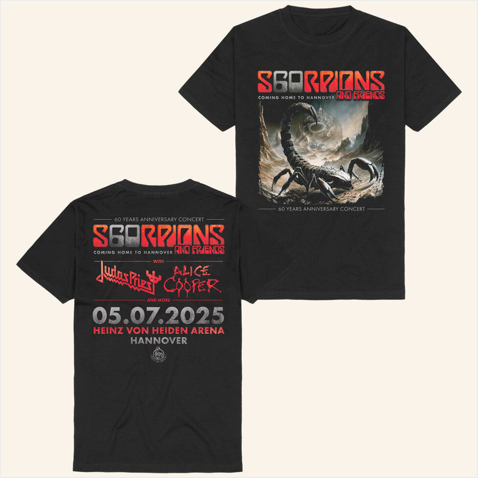 Coming Home To Hannover 2025 Shirt Scorpions Merch Birthday Gifts For Besties