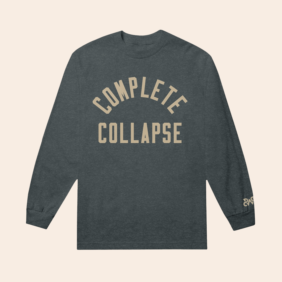 Complete Collapse Long Sleeve T-Shirt Sleeping With Sirens Merch Cool Birthday Gifts For Dad