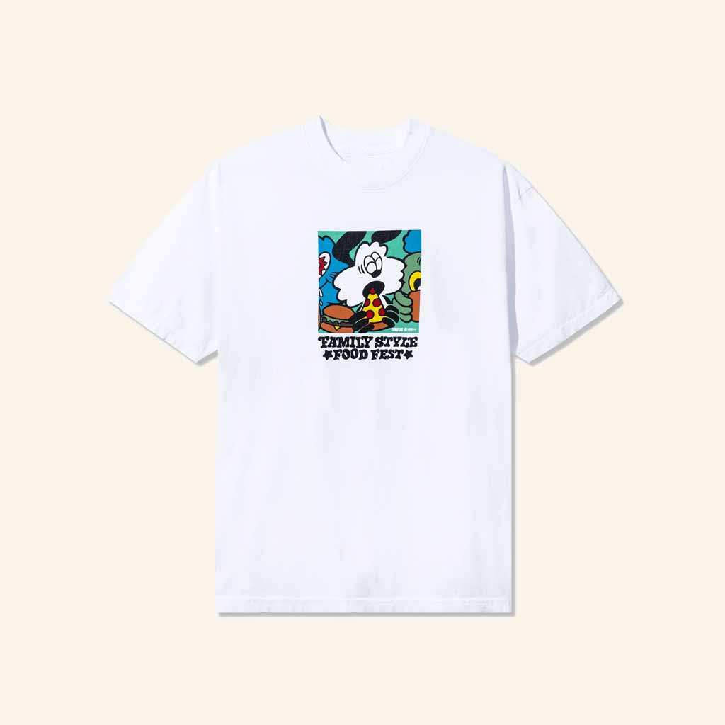 Complex Merch Verdy Family Style Vick Box Logo White Shirt Gifts For Your Boyfriend