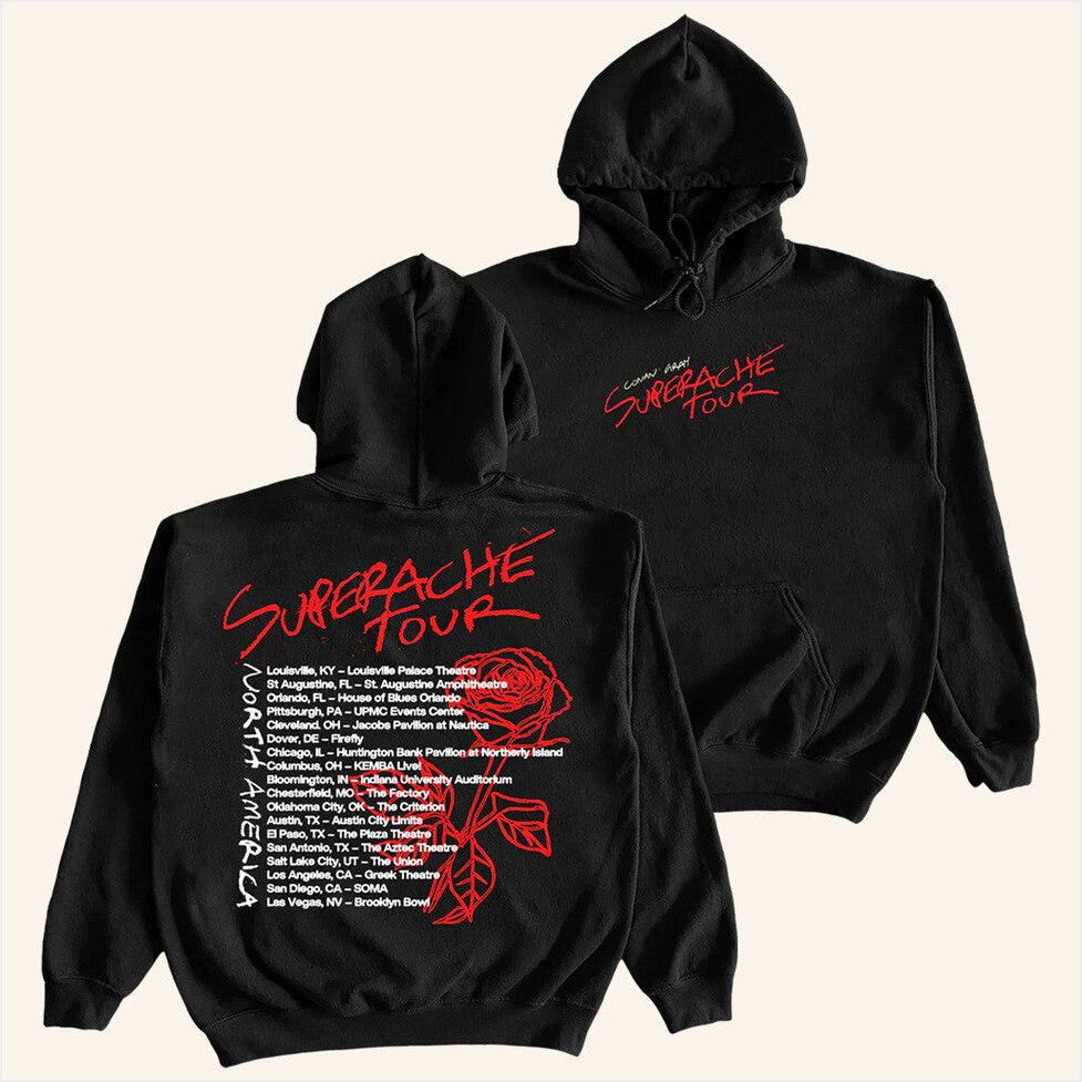 Conan Gray 2022 Superache Tour Hoodie Conan Gray Merch Best Birthday Gifts For Husband