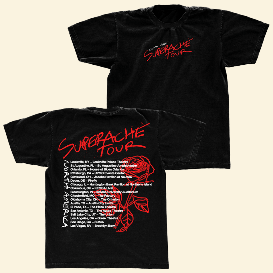 Conan Gray 2022 Superache Tour T-Shirt Conan Gray Merch Mothers Day Birthday Gifts For Him