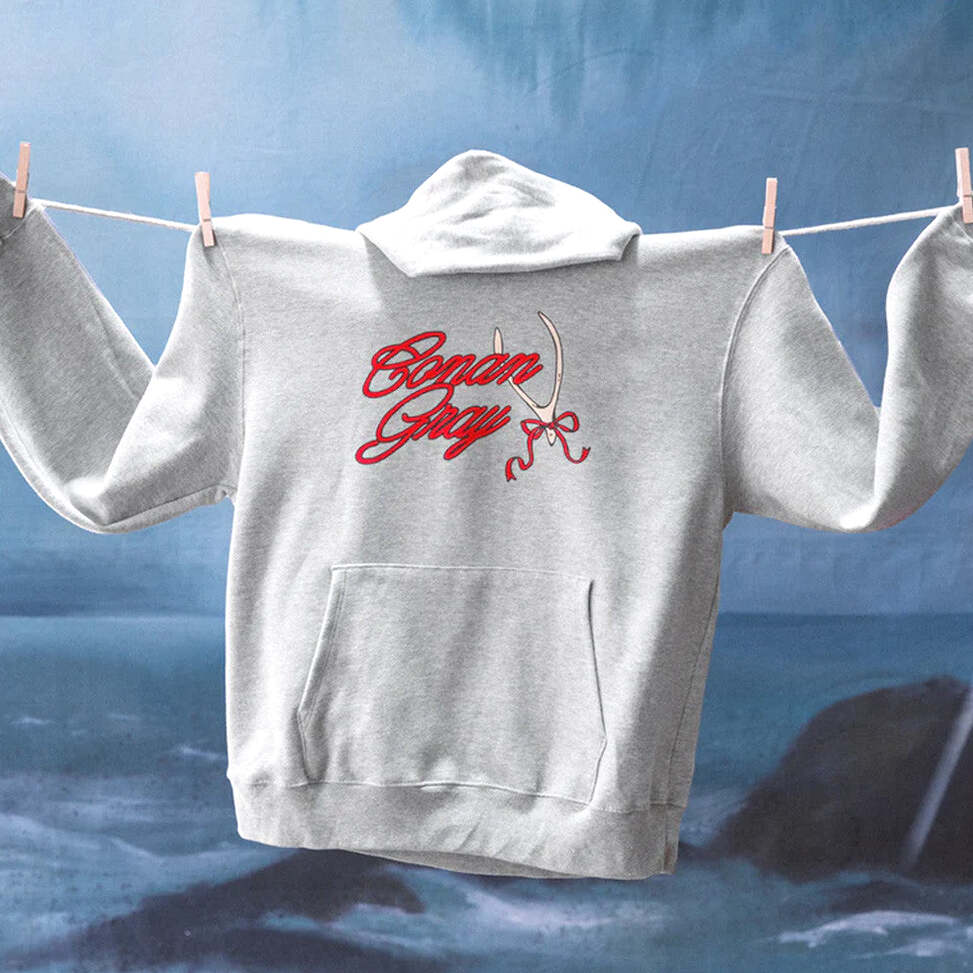 Conan Gray Merch Conan Gray Ribbon Wishbone Hoodie Gifts For Her Birthday Gifts For Fans
