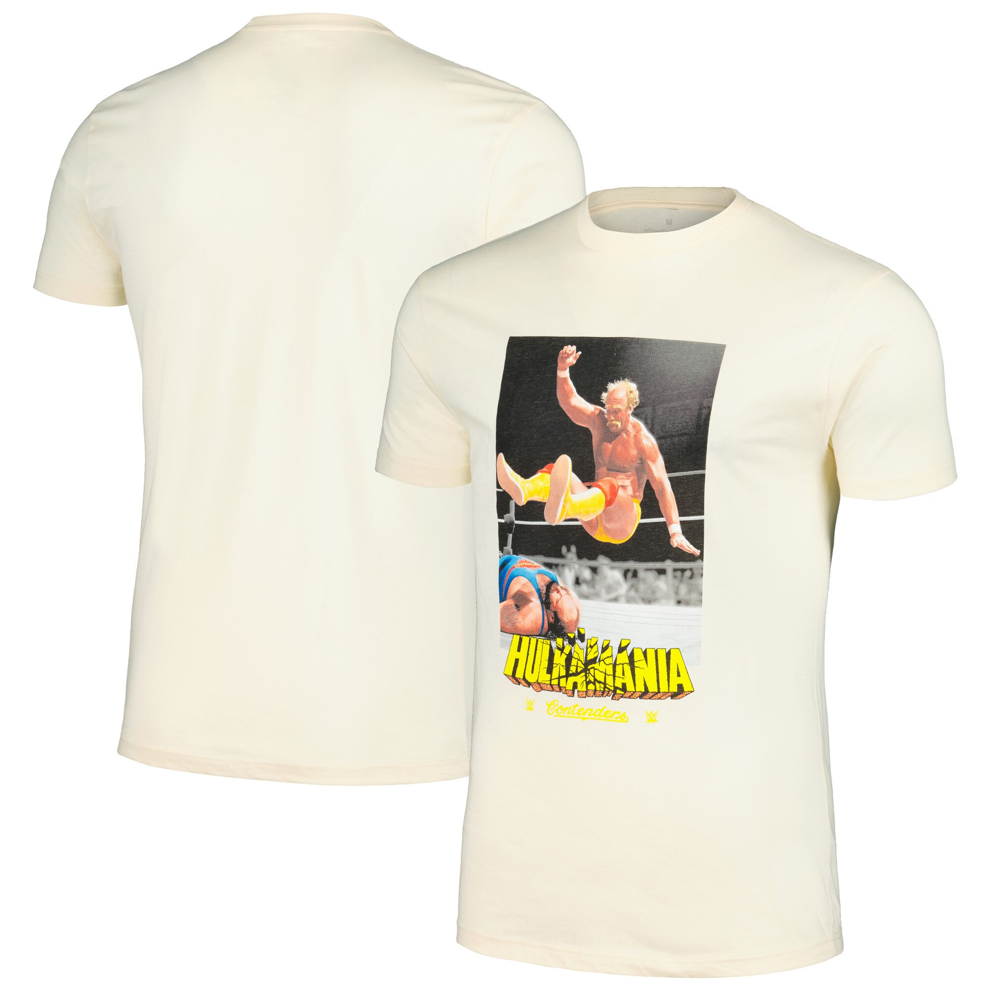 Contenders Clothing Natural Hulk Hogan Slam Tshirt Hulk Hogan Merch