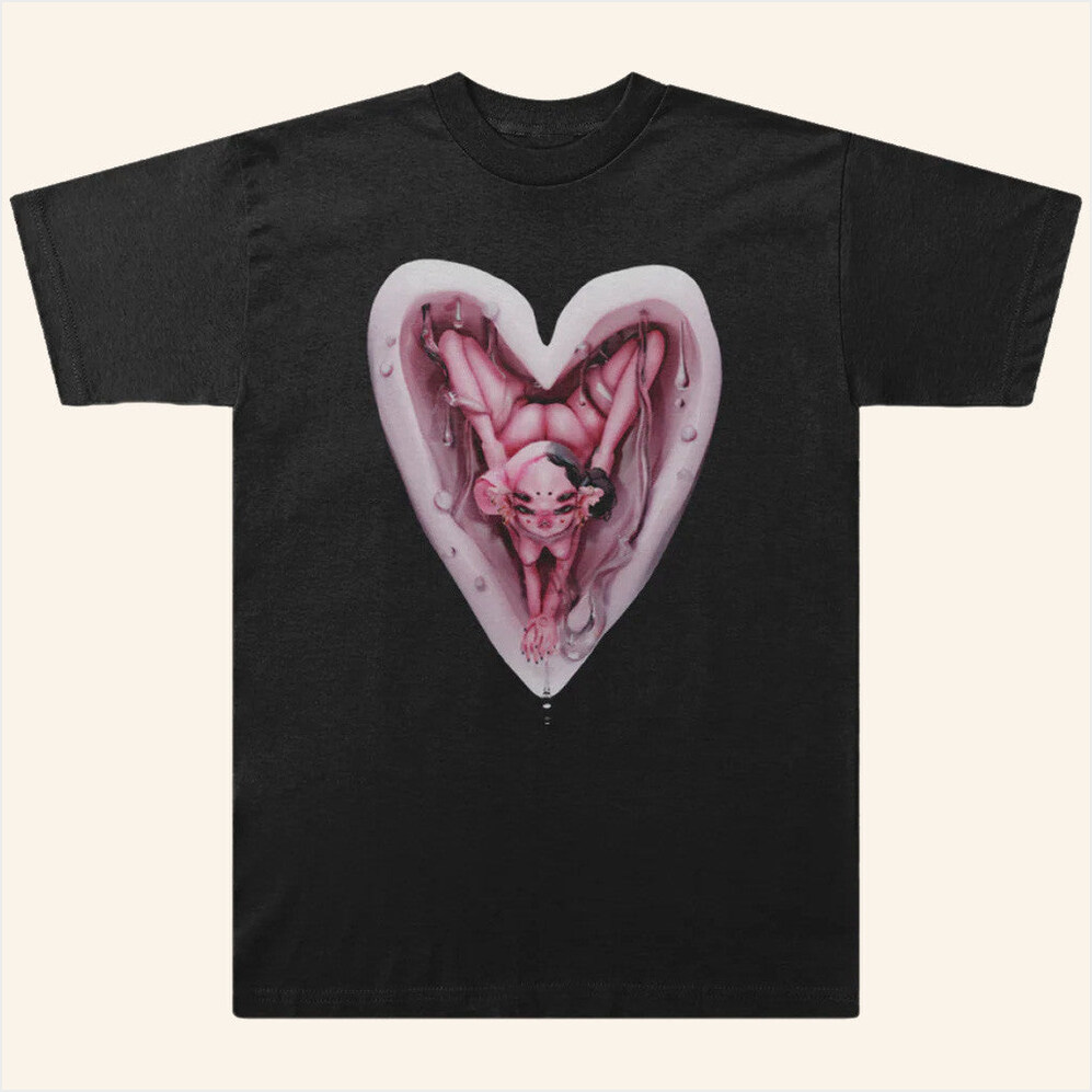 Contortionist T-Shirt Melanie Martinez Merch Black Birthday Gifts For Friends