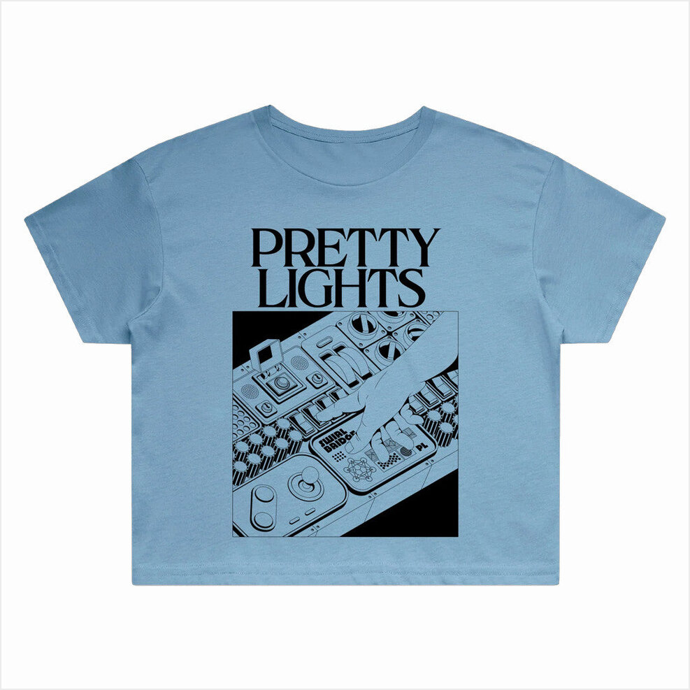 Control Panel Cropped Shirt Pretty Lights Merch Birthday Gifts For Friends Christmas Presents