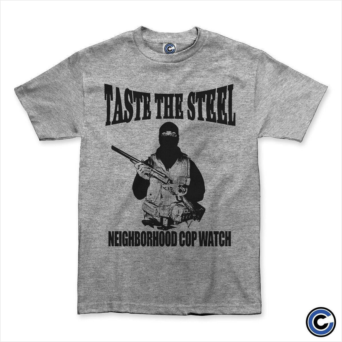 Cop Watch Shirt Taste The Steel Merch Taste The Steel Shirt Birthday Gifts For Besties