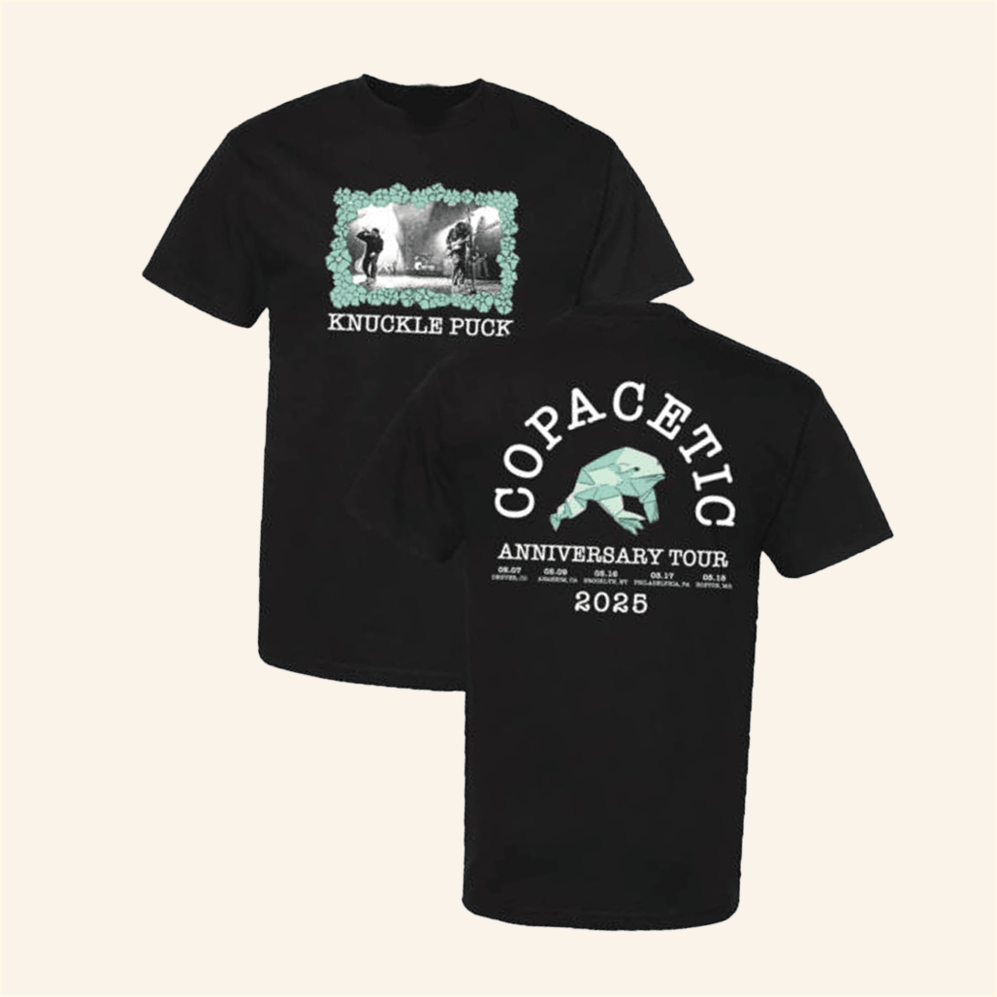 Copacetic Anniversary Tour T-Shirt Knuckle Puck Merch Birthday Gifts For My Boyfriend