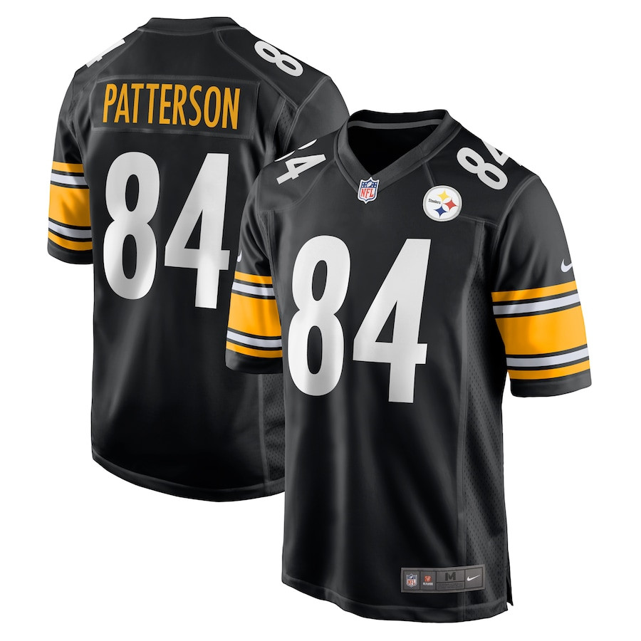 Cordarrelle Patterson 84 Pittsburgh Steelers Game Men Jersey - Black - JSDV613