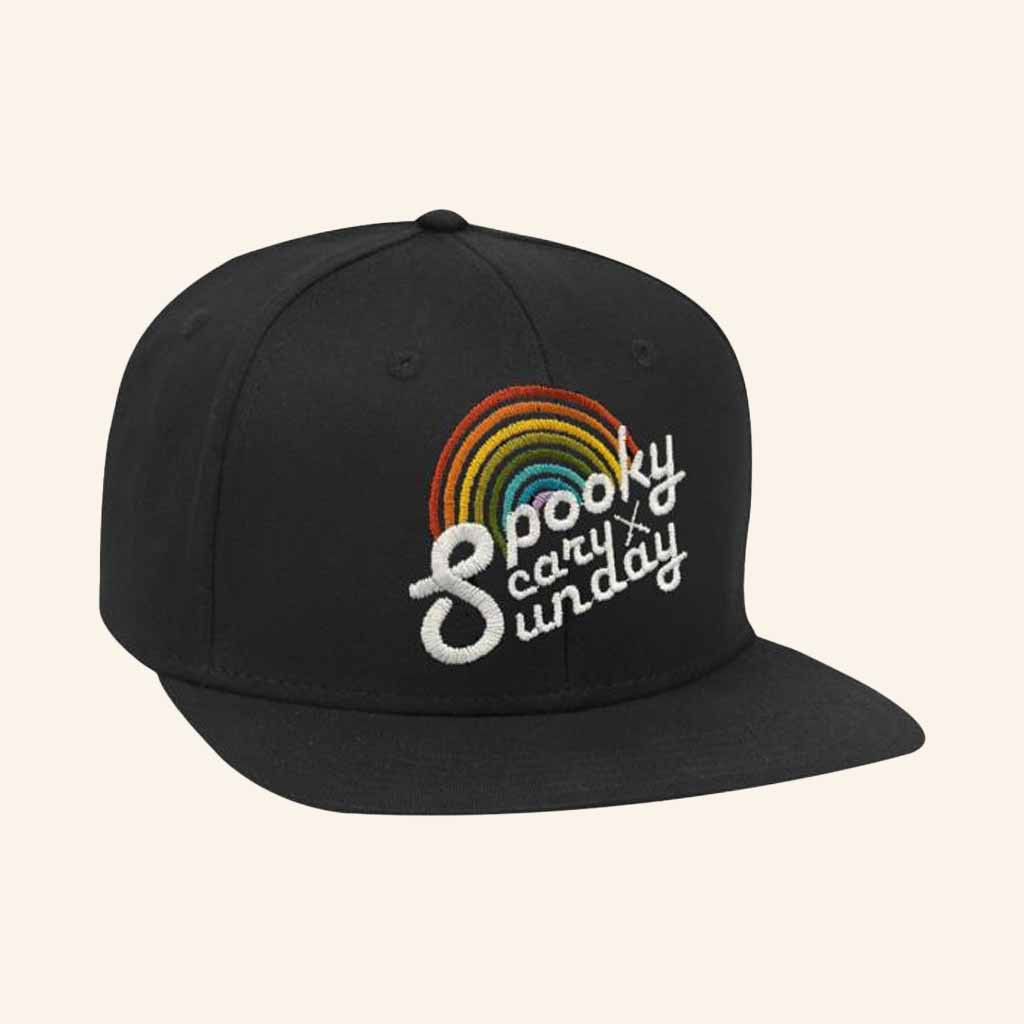 CoryxKenshin Merch Spooky Scary Sunday Snapback Hat Embroidered Gifts For Fans